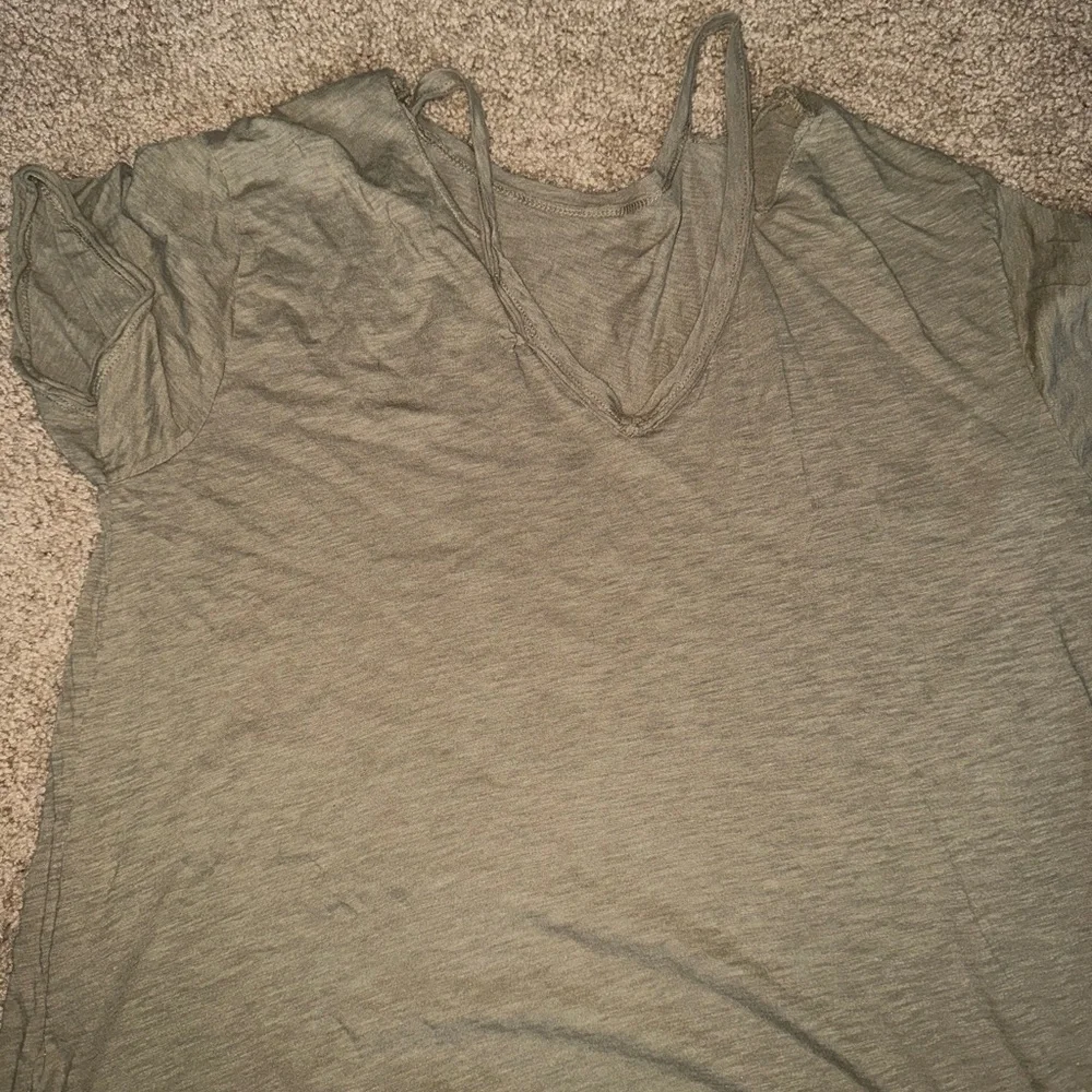 Army Green TLA Tee